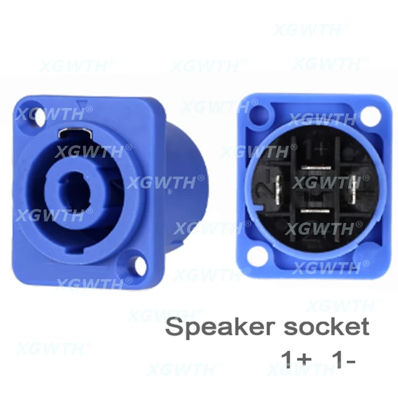 Rack Patch Panel 8 12 16 Way Speak On Chassis Connnector 1U Flight Case Mount For Speaker Loudspeaker Audio Cable Male Plug