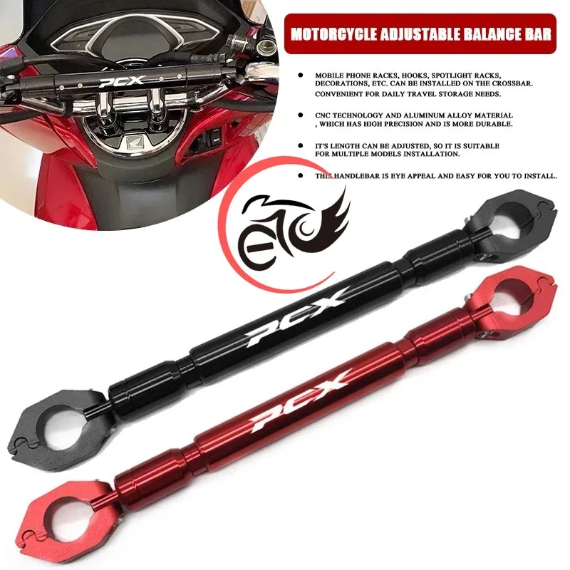 

For HONDA PCX 125 150 160 PCX125 PCX150 PCX160 Motorcycle Accessories Adjustable Multifunction Crossbar Handlebar Balance Bar