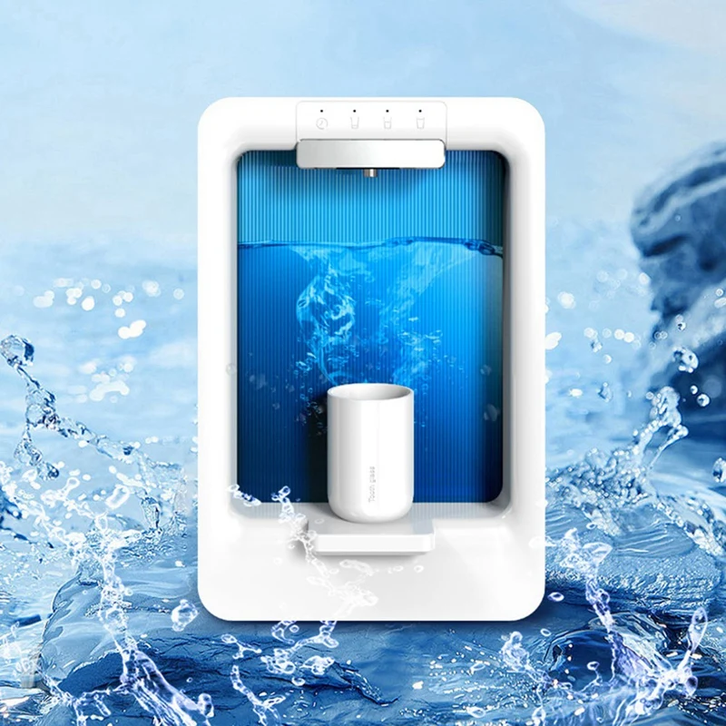 ABZV-Automatic Mouthwash Dispenser For Bathroom, USB 3 Dispensing Levels, 500Ml Smart Touchless Mouthwash Dispenser