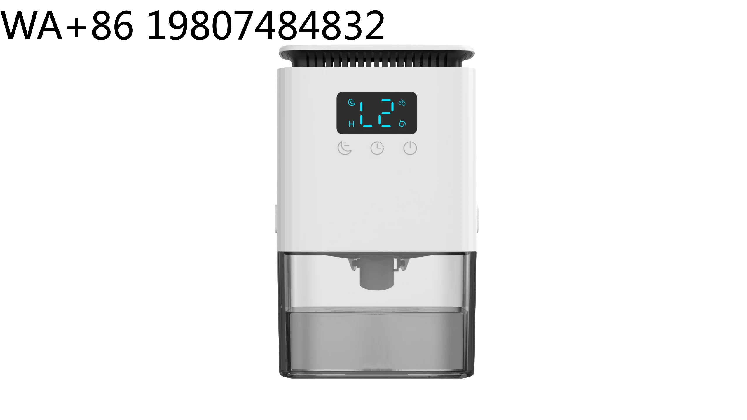 1.2L Mechanical Damp Absorber Compact Portable Mildew Remover Indoor Humidity Control Dryer For Home Bedroom Closet Storage