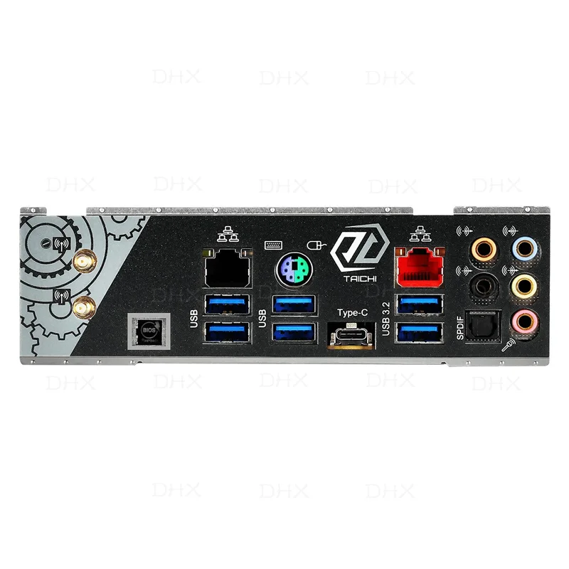 For ASRock TRX40 Taichi Motherboard with 3rd Gen DDR4 Support, 64GB RAM, ATX Form Factor, AMD TRX40, 100% Tested, Fully Working,