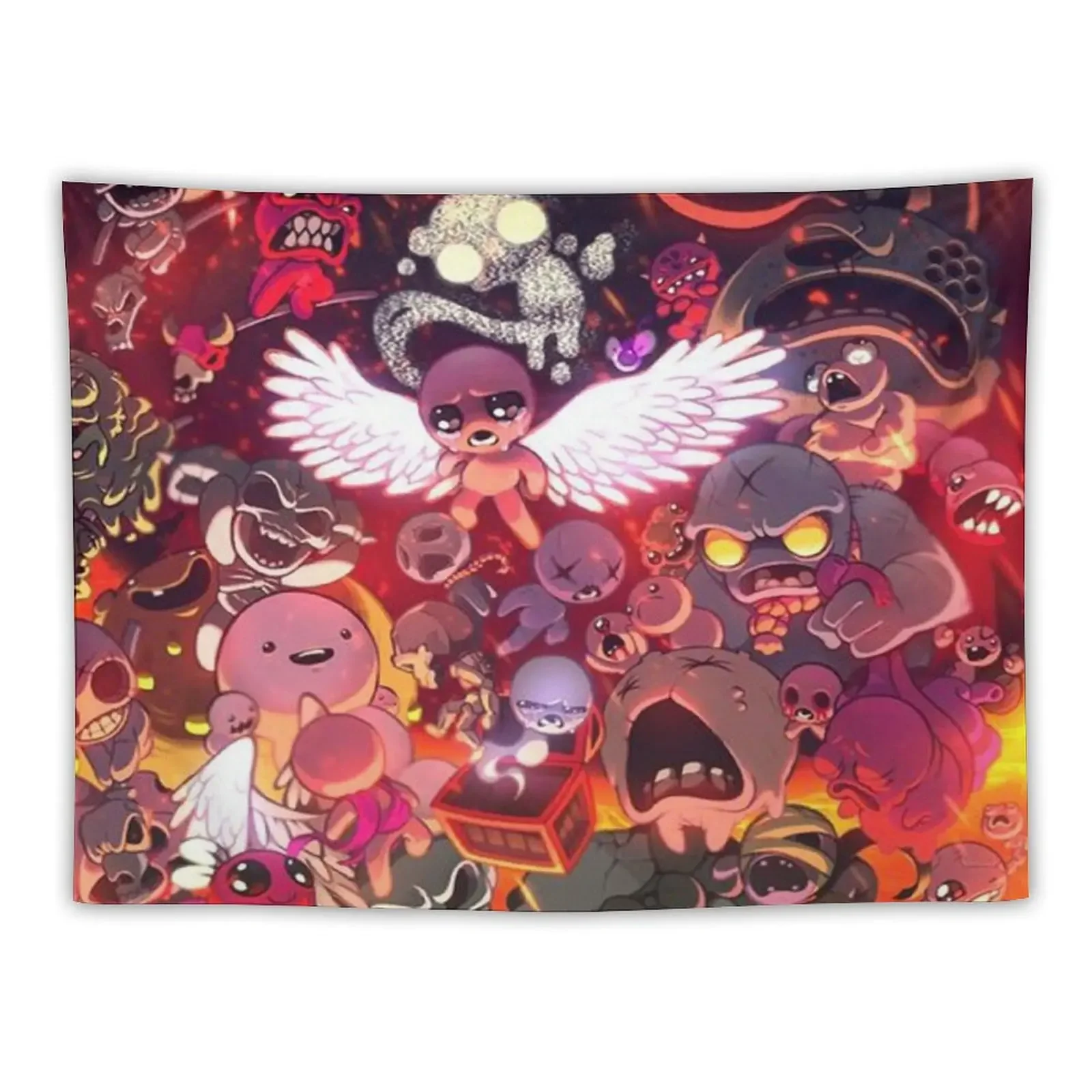 

The Binding of Isaac Tapestry Outdoor Decor Room Decore Aesthetic Aesthetic Room Decoration Tapestry