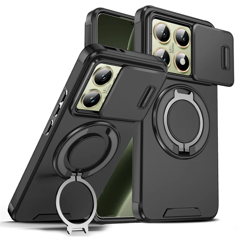 

Slide Camera Protect Funda For Xiaomi 14T Pro 5G Case Shockproof Armor Coque For Xiaomi14T Mi14T 14 T T14 Pro 14TPro Back Cover