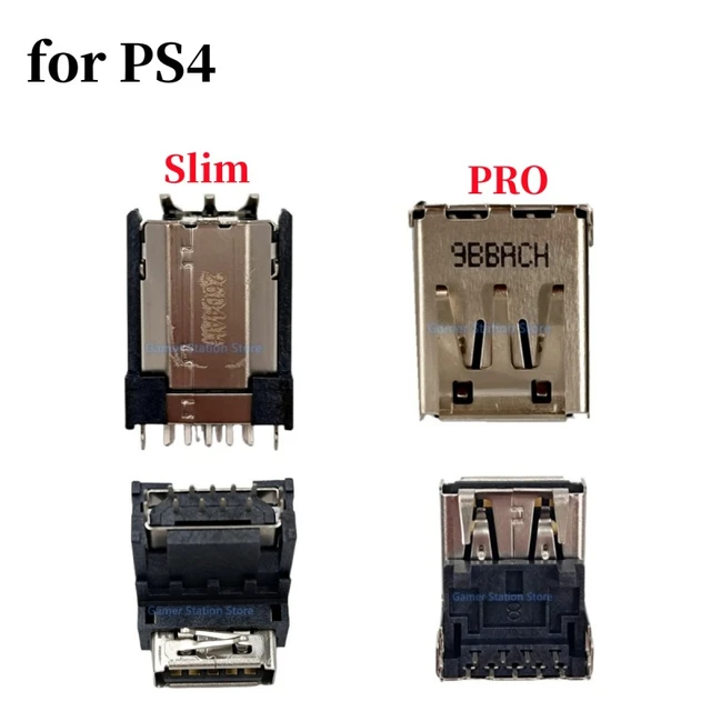 5pcs Replacement Charging Interface For Sony Playstation 4 PS4 Pro CUH 7000/Slim  2000 Console USB Port Data Transfer Port Socket - AliExpress