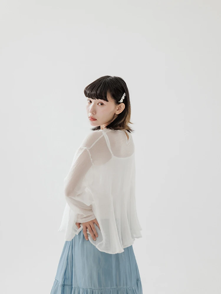 

Новинка! Женский повседневный топ Queenop из полиэстера с круглым вырезом, жилетом и многоцветным пэчворком, подол-зонтик. Коллекция Осень-Зима.