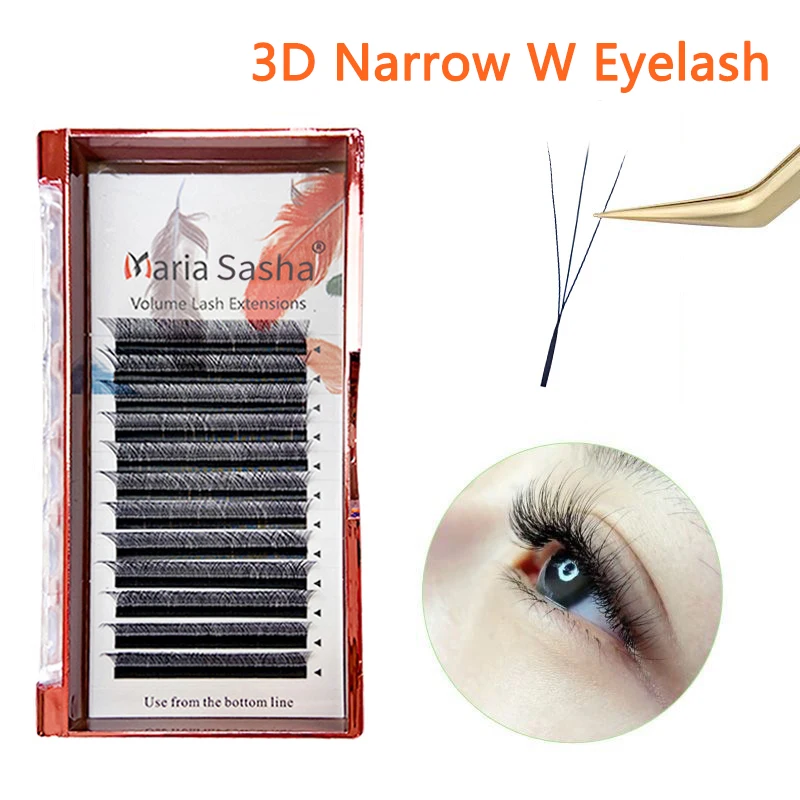 MARIA 3D узкие W-образные ресницы