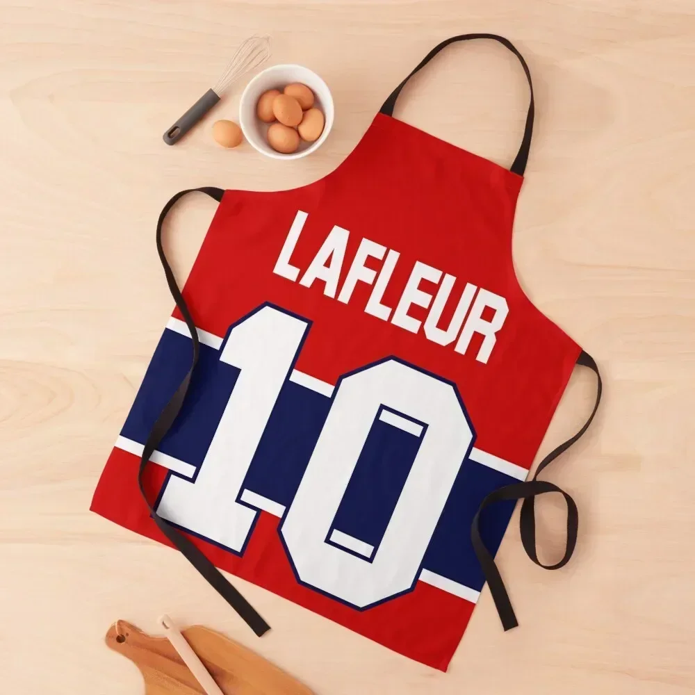 

RIP Guy Lafleur Apron Hairdressing Hairdresser Accessories Chef Uniform Woman kitchen item Home Supplies Apron