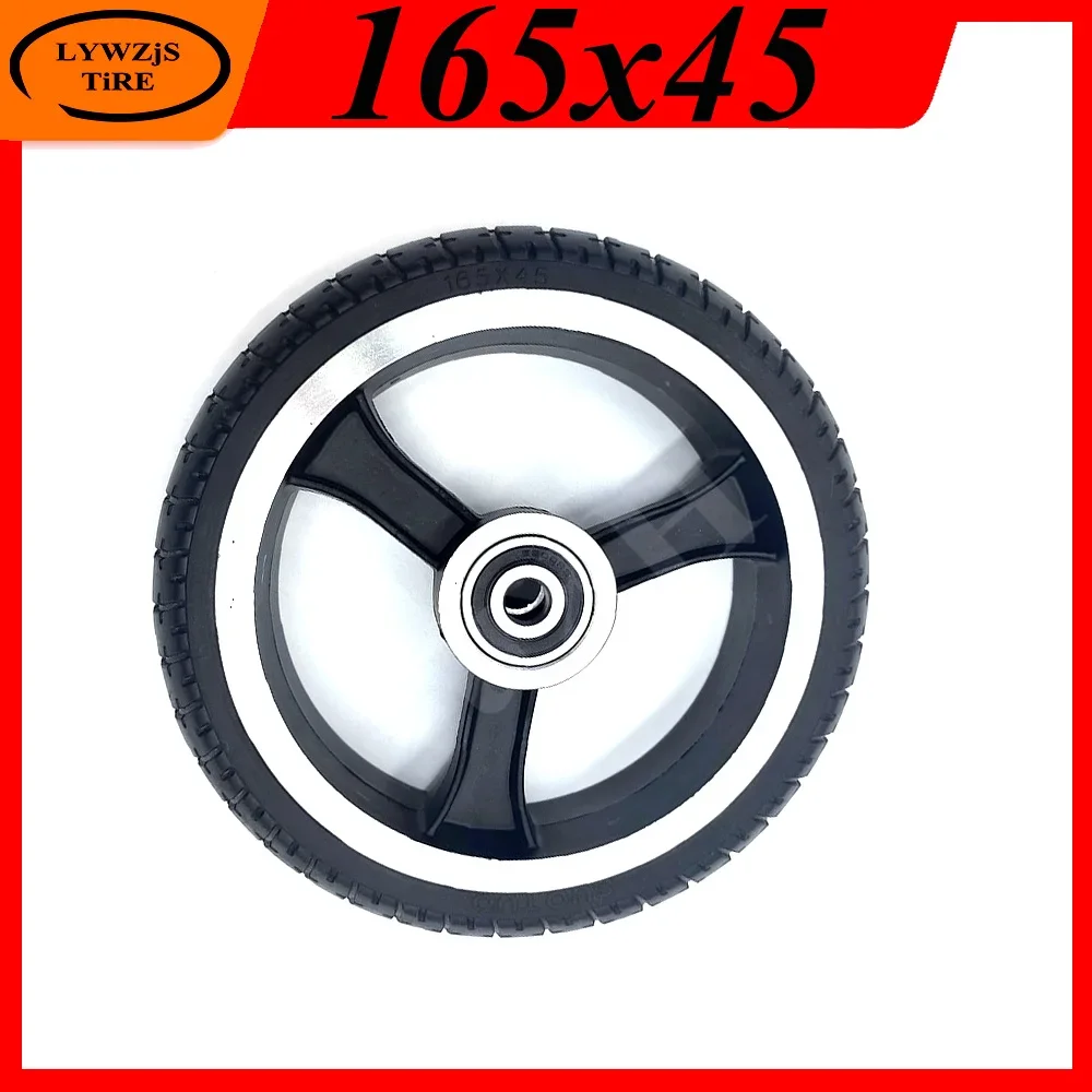

6.5 Inch 165x45 Solid Wheel Tire for Mini Electric Scooter Balancing Car 165*45 Explosion-proof Solid Wheel Accessories