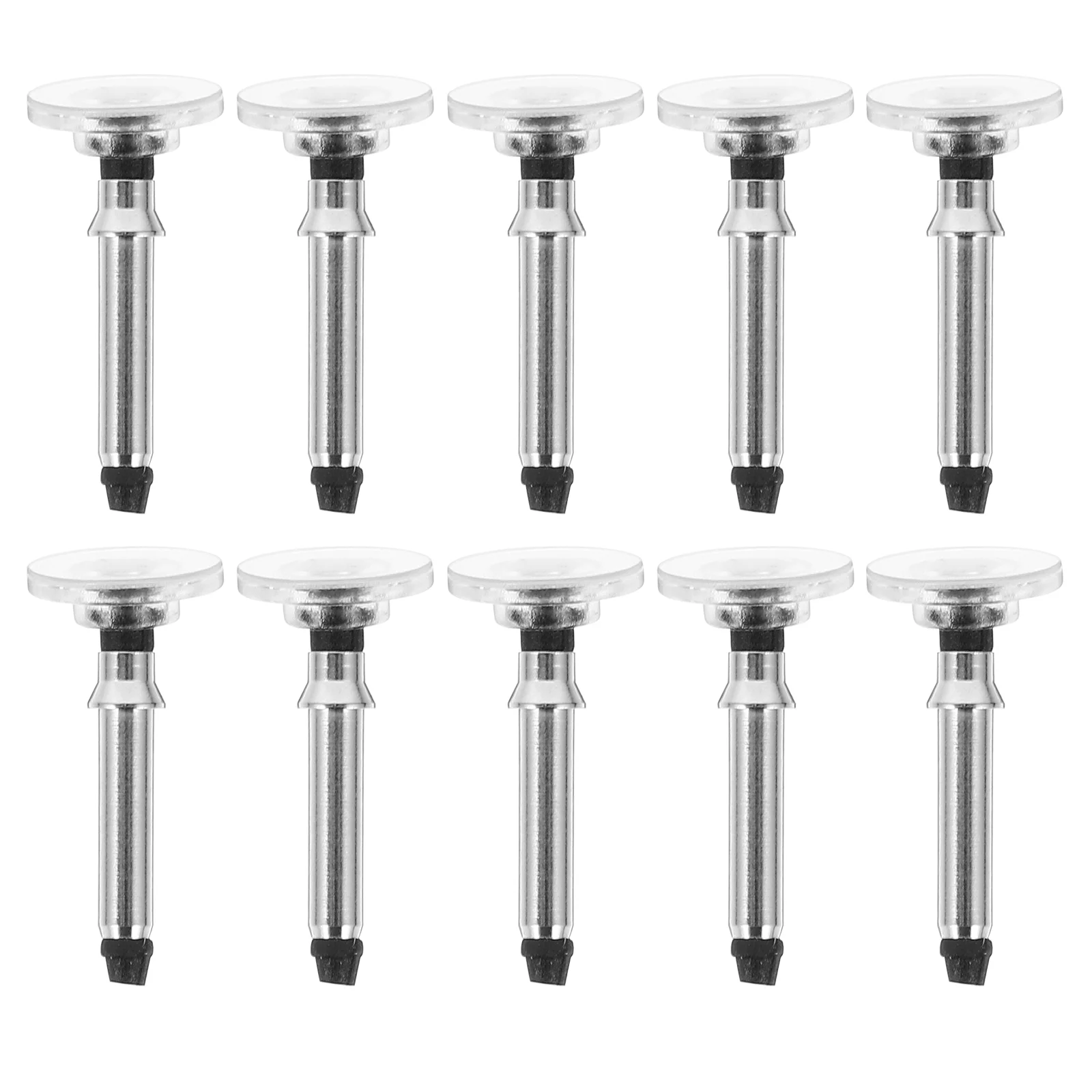 

10 Pcs Disc Pen Tip Capacitive Suction Cup Conductive Fiber Cloth (nano Silver Wire Tip) Stylus Replacement Tips Touch Screen