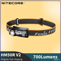 Fenix HM50R V2.0 lampada frontale multiuso ricaricabile da 700 lumen con faro leggero a batteria