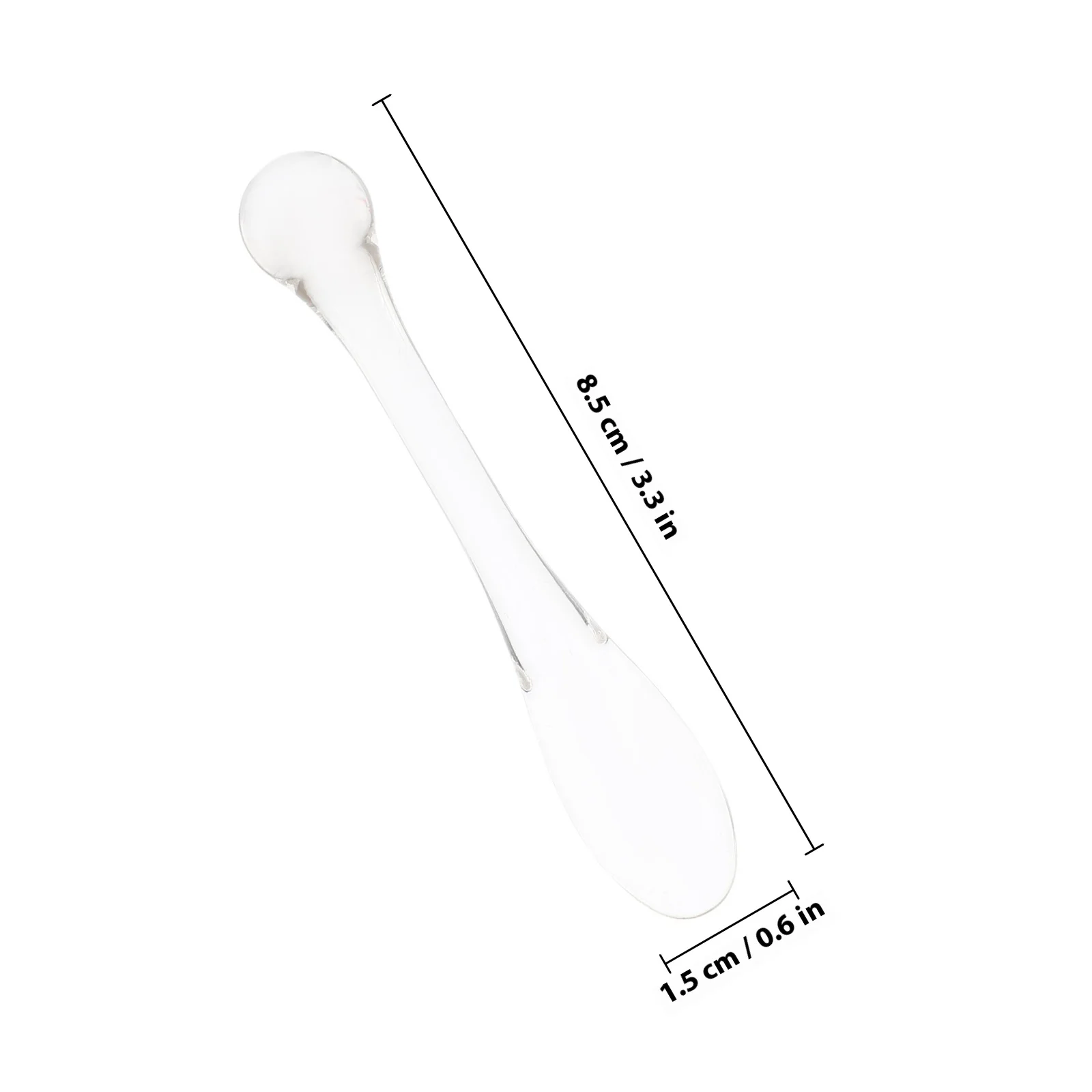 5Pcs Eye Cream Spoons Professional Zinc Alloy Eye Massage Tool for Dark Circles Wrinkles Puffiness Relief Portable Facial