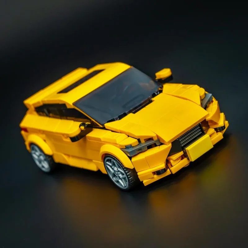MOC-268306 New Sports Iconic Supercar Racing Building Block Model, 367 Parts, Creative Holiday New Year Educational Toy Gift