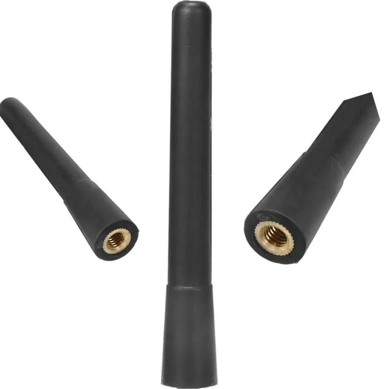 

Universal Short Car Antenna FM/AM Pure Copper Mini Radio Aerial Small Car Radio Accessories for Modification And Decoration