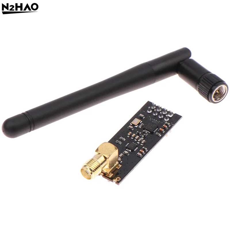 1pc 3-3.6V NRF24L01+PA+LNA Wireless Module With Antenna 1000 Meters Long Distance FZ0410 -20-70 degree
