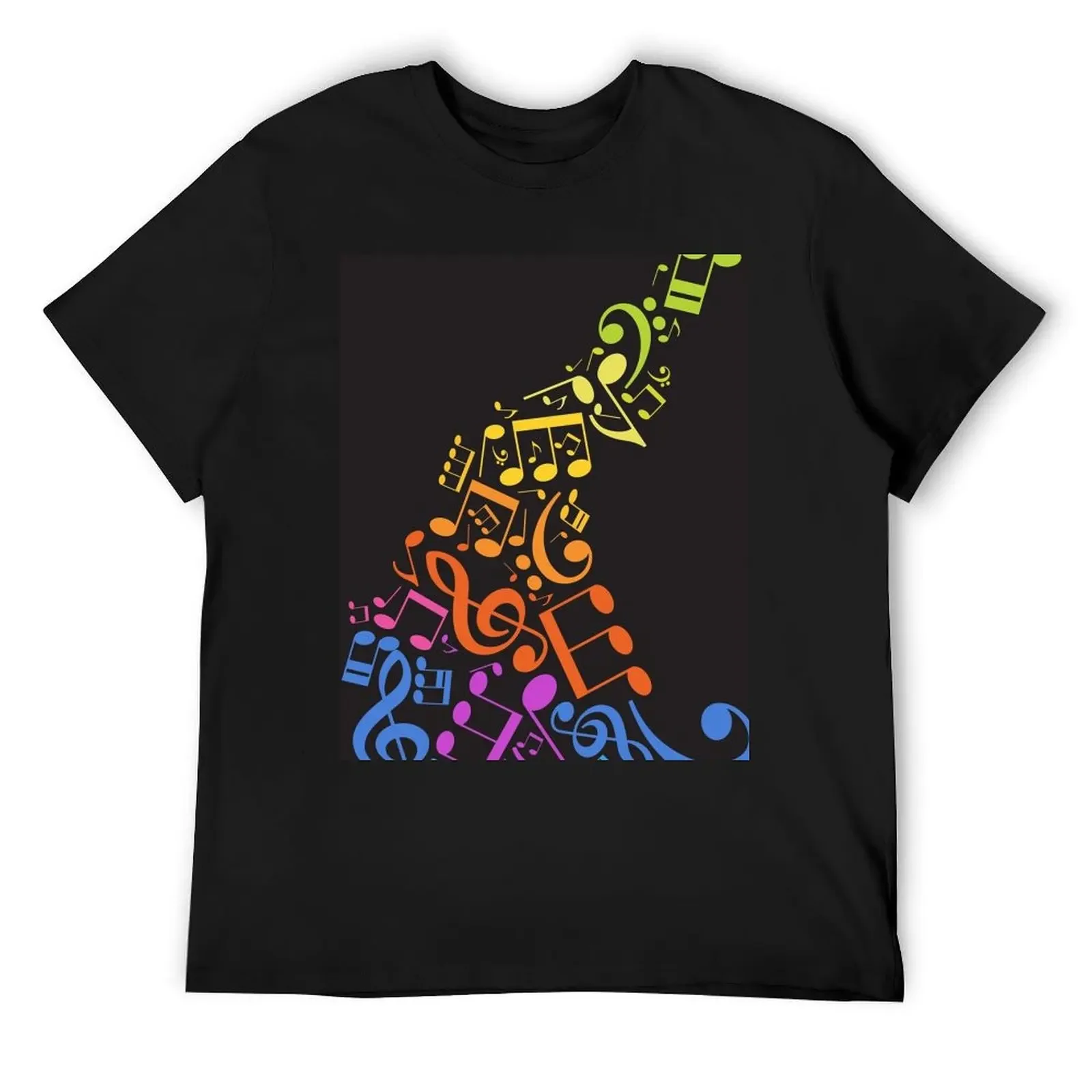 

Follow the Music T-Shirt oversizeds summer clothes plus sizes T-shirts for men cotton