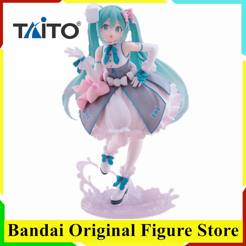 Original Taito Kuji Hatsune Miku 39 Miku no Hi Commemorative Kuji 2nd season B Prize Melty Sugar ver Anime Figure Toys