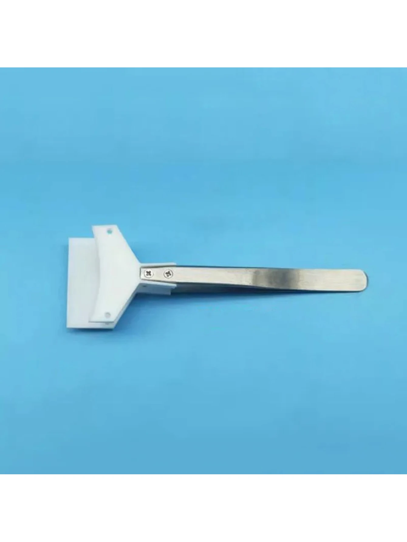 For semiconductor wafers and silicon chips, acid and alkaline - PTFE wide-tip tweezers