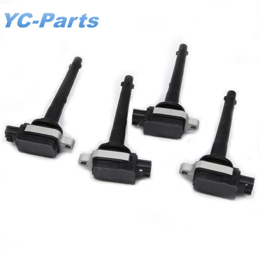 

4x Ignition Coils Set for Nissan March L4 1.6L Nissan Sentra L4 2.0L Nissan Tiida L4 1.8L F01R00A067 Car Accessary