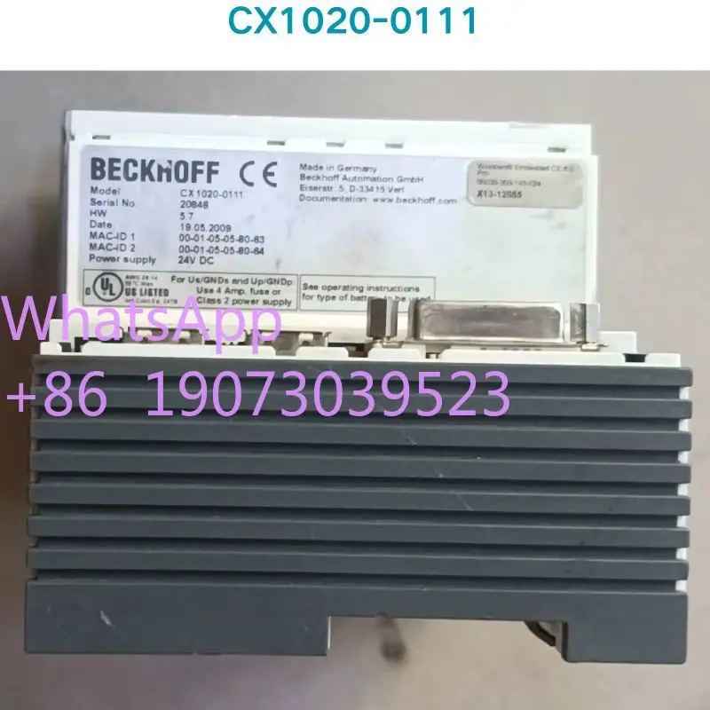 Б/у хост CX1020-0111 Функциональный тест ОК