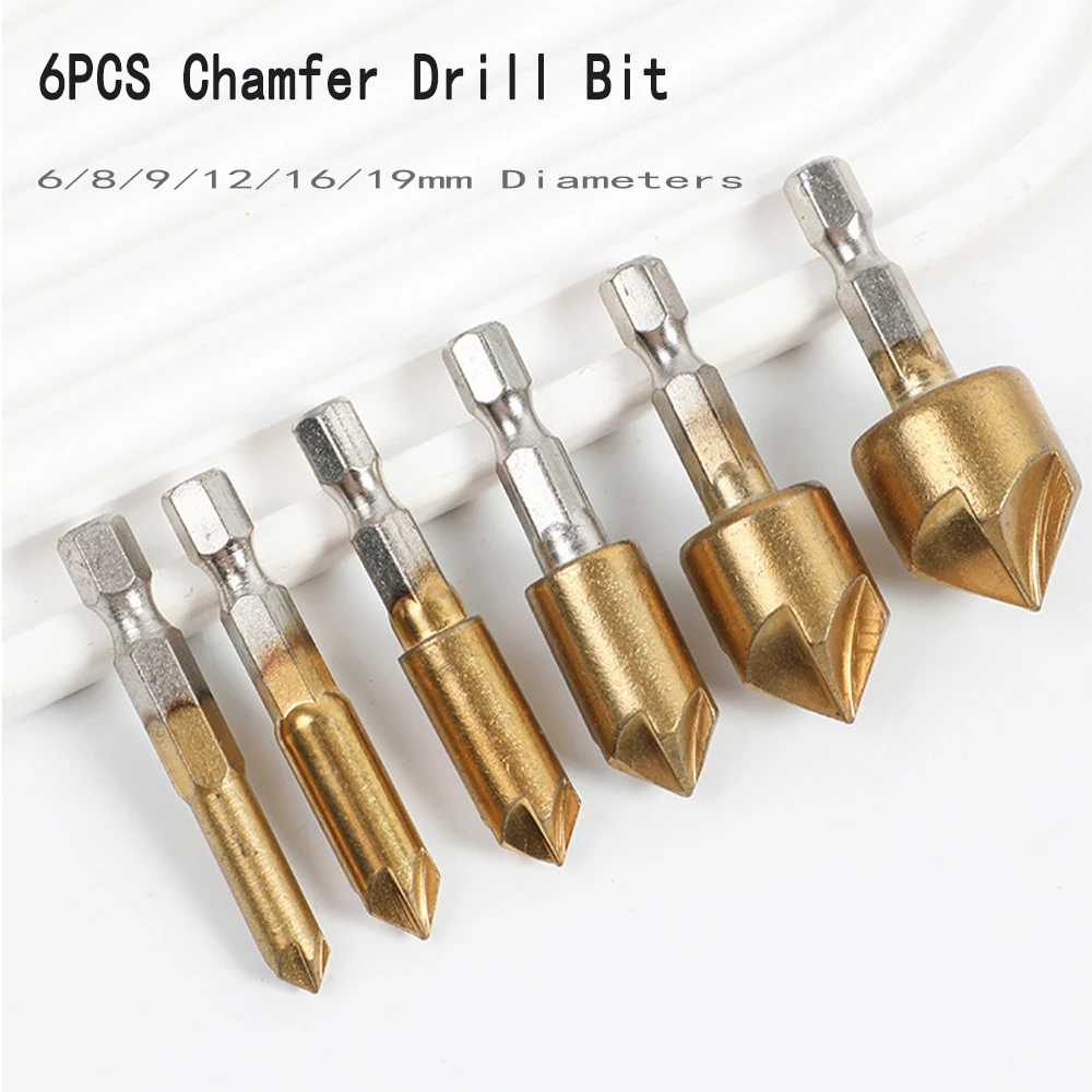 6PCS Hex Countersin…