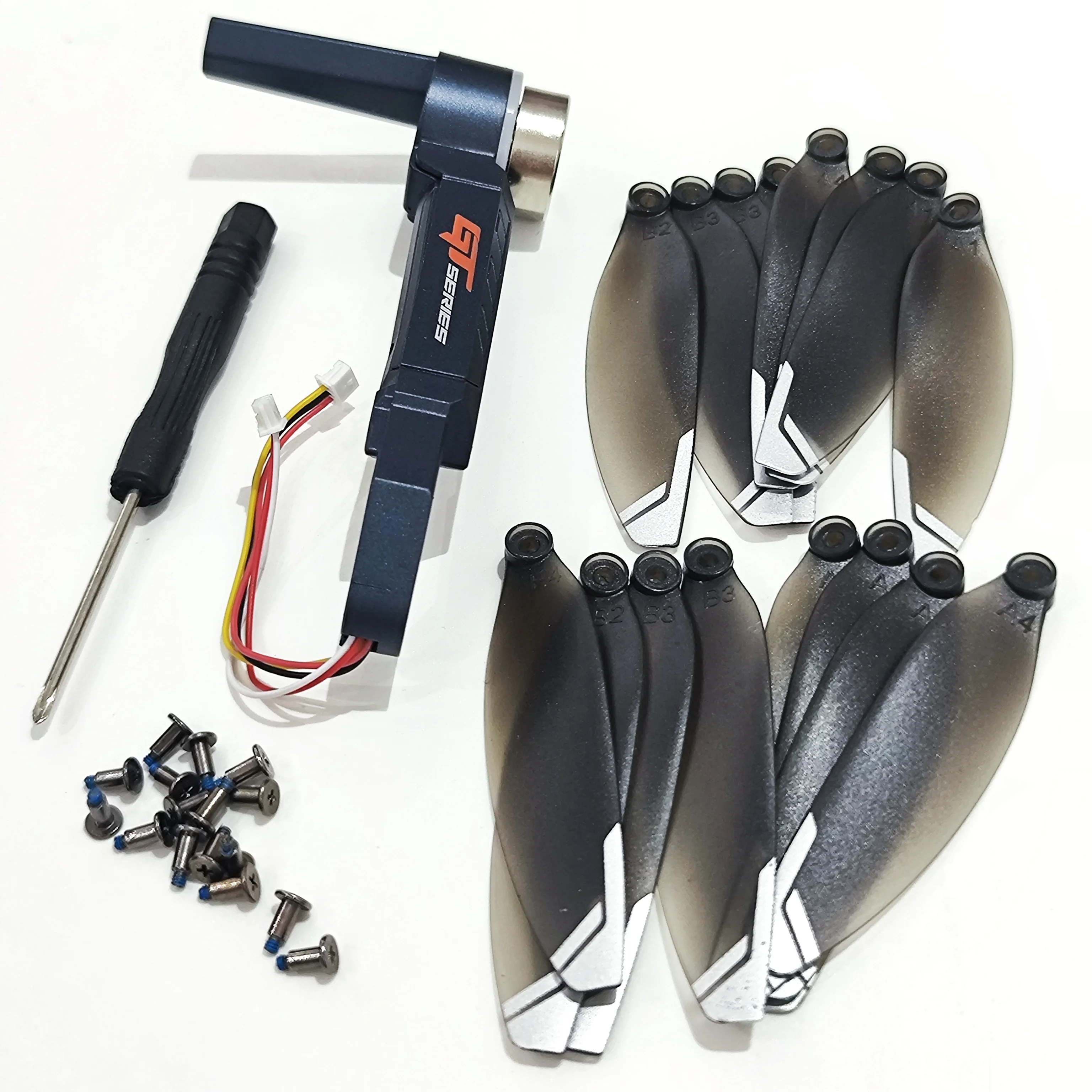 

CW CCW Propeller Blade Accessories 16PCS + Brushless Motor Arm B1 for LSRC GT8 Foldable Drone RC Quadcopter Spare Part Motor-arm