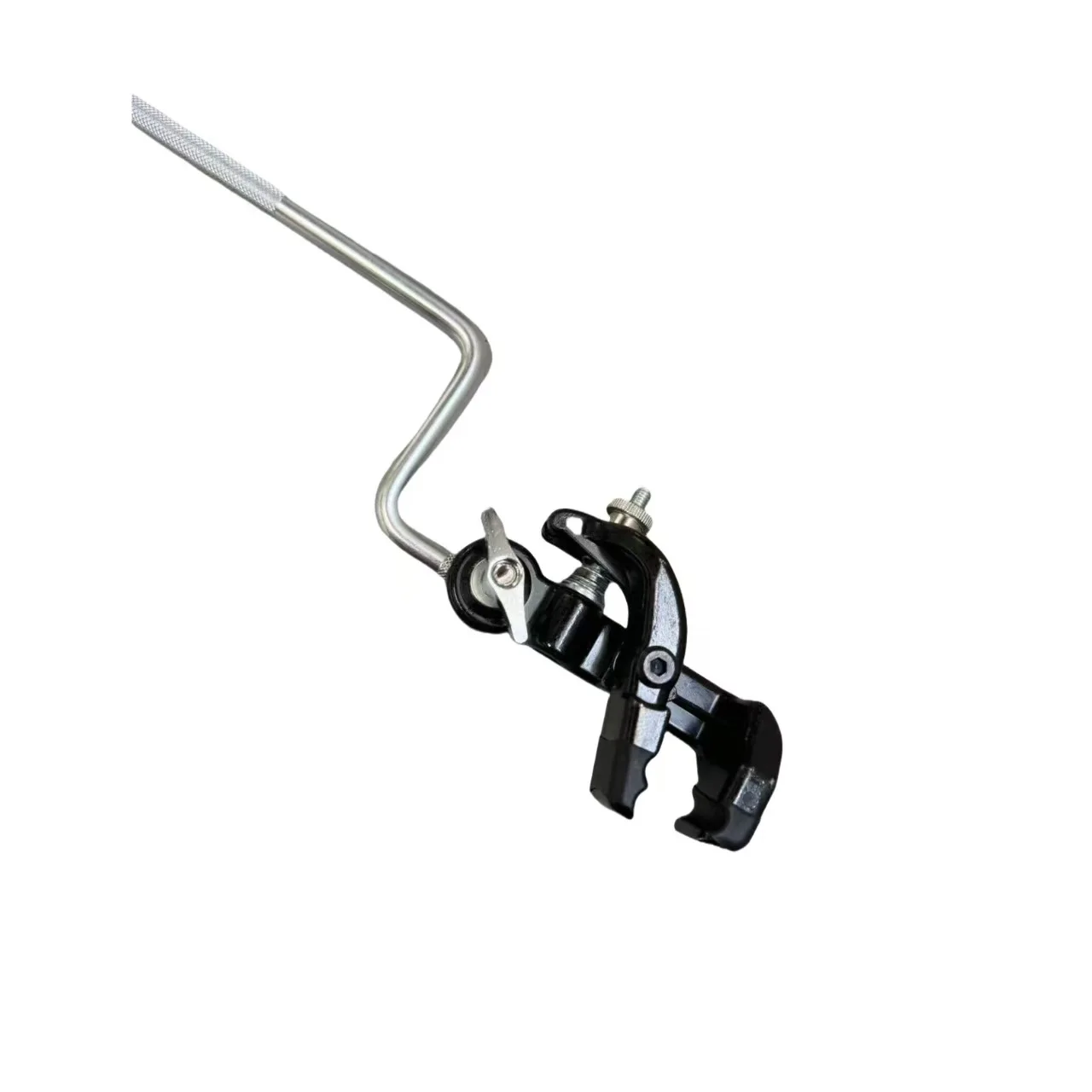 Drum Cowbell Clamp Drum Cilp with Alligator Cowbell Base Holder Drum Side Clip Percussion Instrument AccessoriesJADD