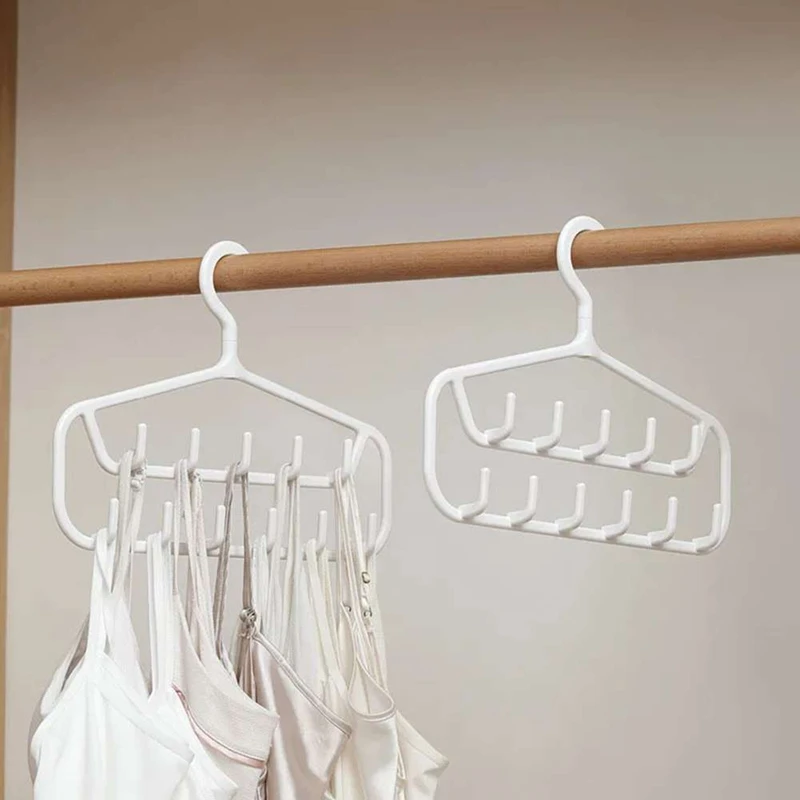360-Degree Rotatable Clothes Hanger Multifunctional Wardrobe Underwear Sling Storage Rack Organizer's Home Drying Rack