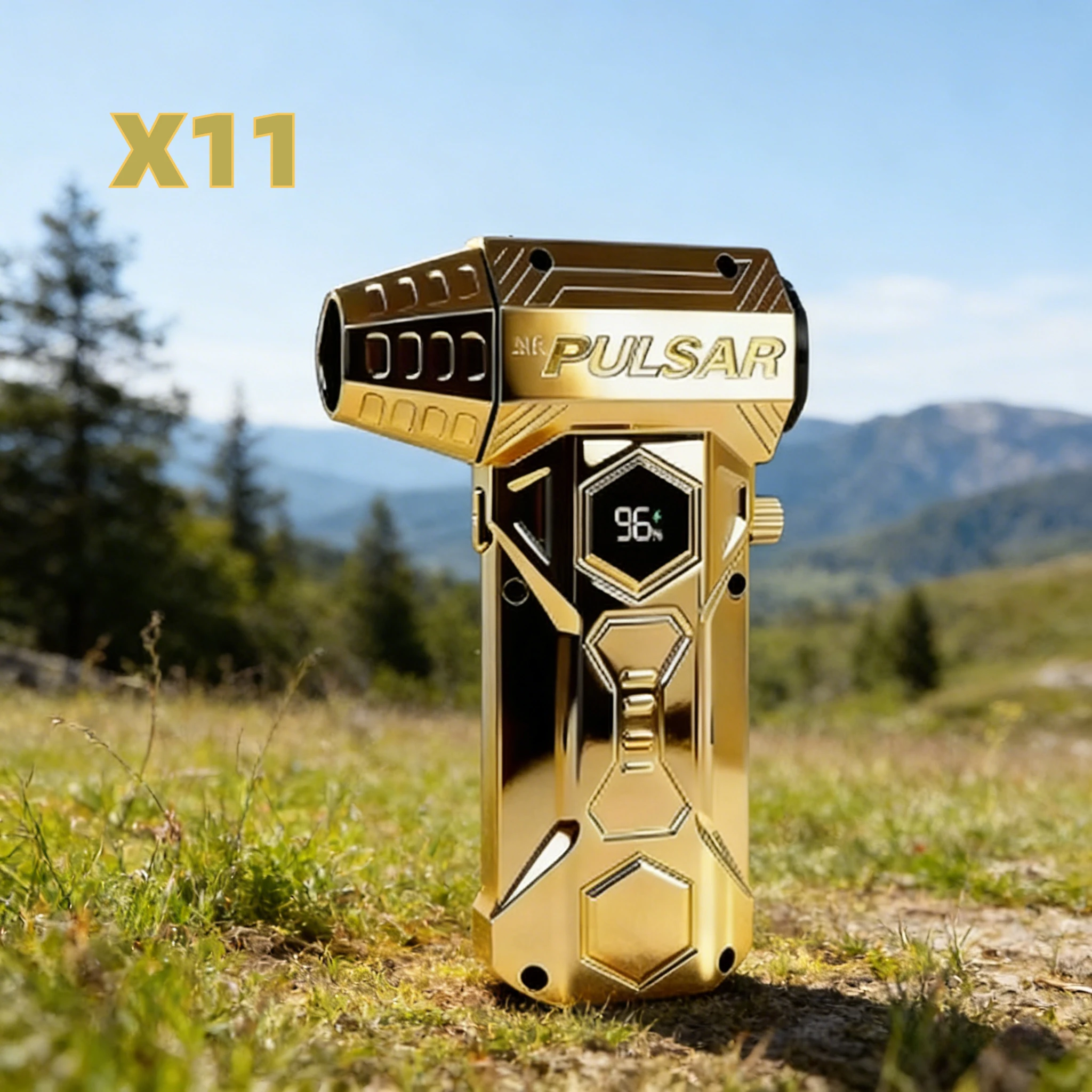 

X11 990000RPM CycloneBlast Car Air Blower - Power Display | 2 in 1 Compressed Duster & Vacuum for Car Detailing