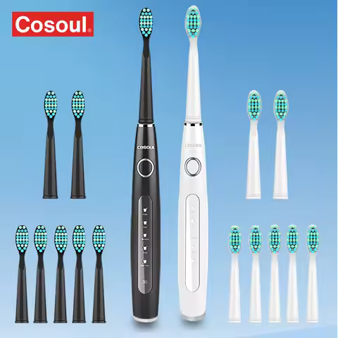 Dentists Recommend Professional Sonic Electric Toothbrush 5 Modes Protect Gums Rechargeable Waterproof Toothbrush Box as Gift