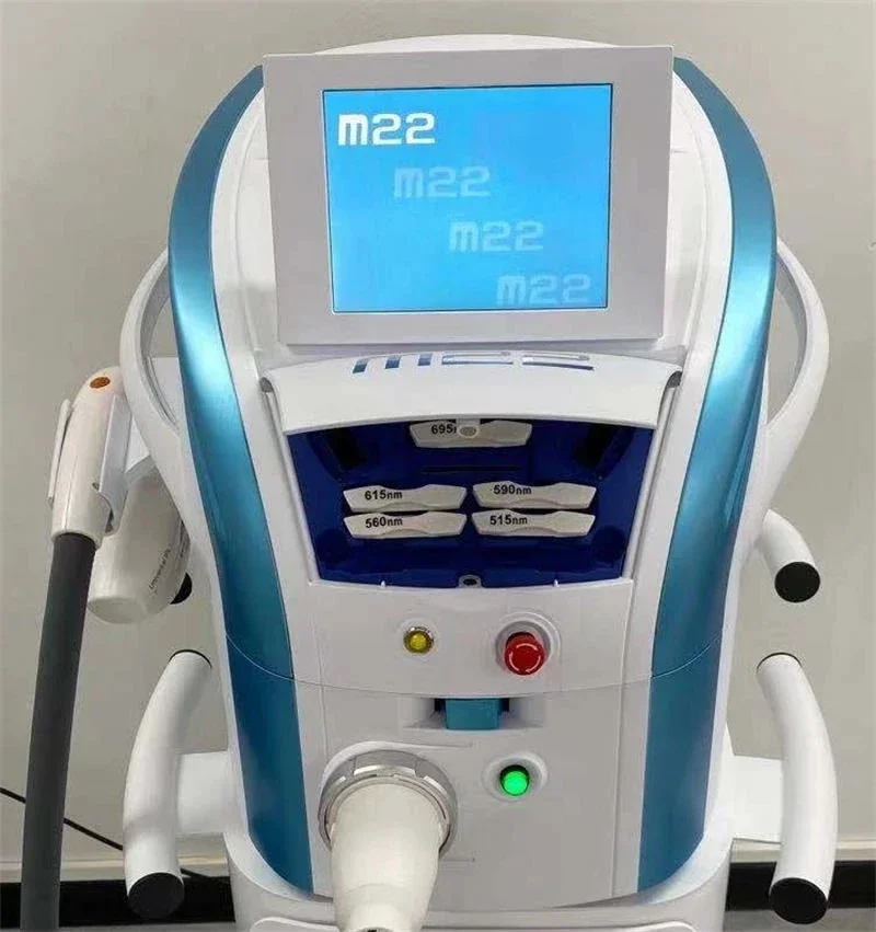 Super M22 OPT IPL trattamento dell'acne rimozione vascolare ringiovanimento della pelle depilazione macchina di bellezza