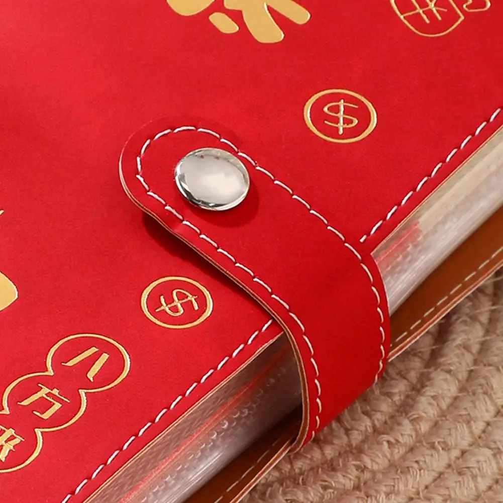 Get Rich Overnight 100 Envelopes Money Saving Challeng Save Money Large Capacity Mini Binder Savings Challenge Reusable PU