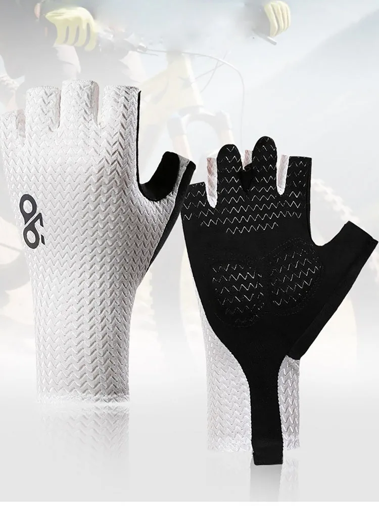 AliExpress GTUBIKE New Half Finger Cycling Gloves Anti Slip Shock Absorbing SBR Gel Padded Palm Lightweight Mesh for Road MTB Bike Summer