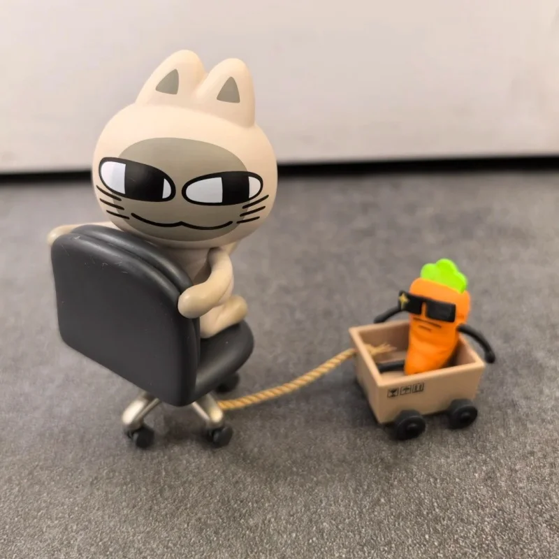 Новый Plzdot, официальная сиамская липовая тайна «Good Life», милая абстрактная фигурка, необычное украшение для рабочего стола, извлекательная подарочная игрушка