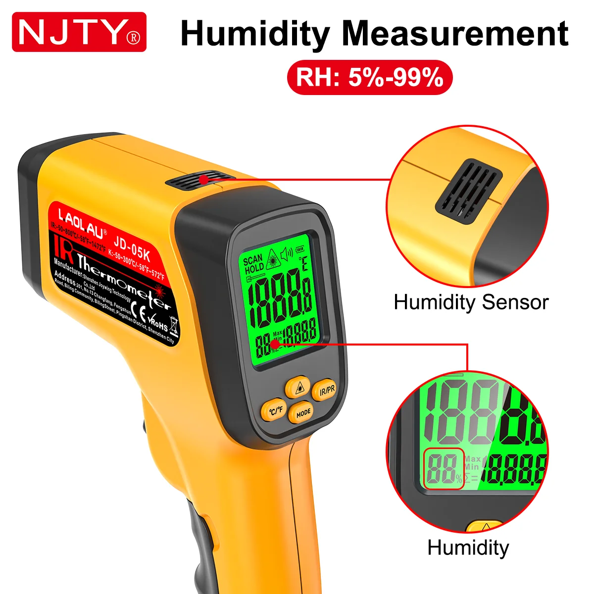 Thumbnail 4 - #53 Hygrometers List of Top Picks