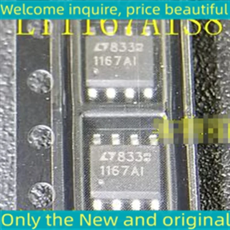 

1 шт. 1167AI 1167A1 новый и оригинальный микросхема SOP-8 LT1167AIS8 # PBF LT1167AIS8 # P LT1167AIS8