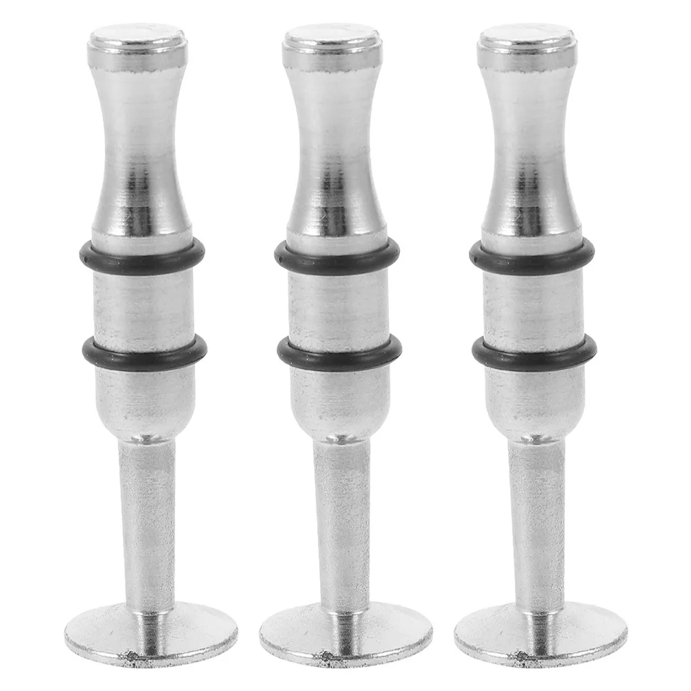 

Trumpet Mouthpiece Practice Device Standard Horn Strength Exerciser Silver Metal