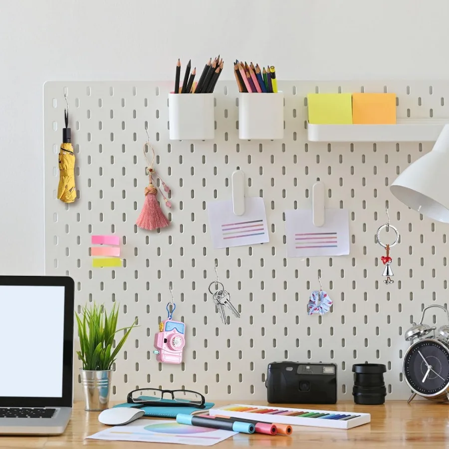 100 قطعة خطافات صغيرة S للتعليق خطاف صغير على شكل S من الفولاذ المقاوم للصدأ خطاف على شكل S مع صندوق تخزين خطافات Orment Craft بها بنفسك Craft