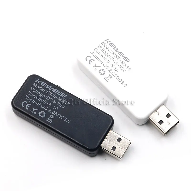 Probador USB 10 en 1, voltímetro Digital de CC, amperímetro, medidor de voltaje de corriente, amperímetro de voltios, detector, indicador de