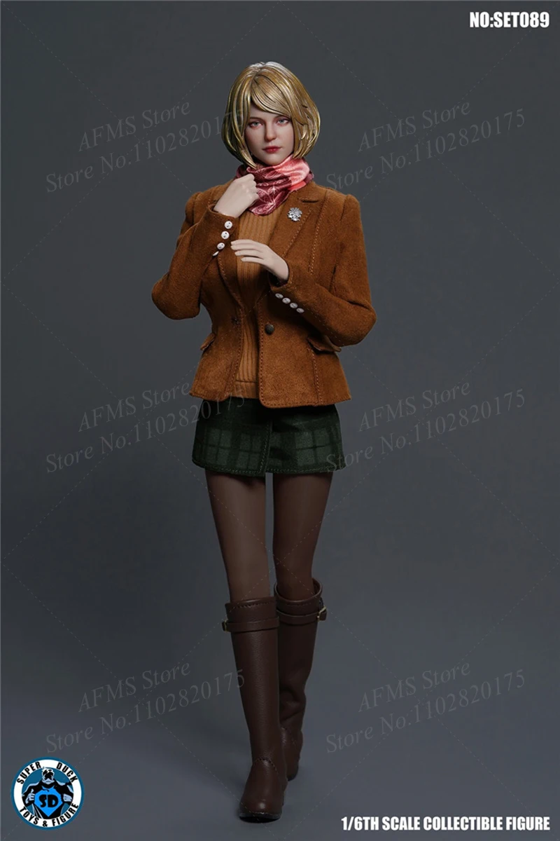 SUPollDUCK-Ensemble de vêtements pour femme, soldat Ashley Graham Head, figurine articulée, 4 poupées, 12 pouces, SET089, 1/6