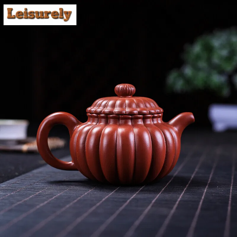 290ml Chinse Yixing Teapot Zisha Tea Pot Handmade Kettle Purple Clay Drinkware Dahongpao Mud Custom Chinese Kung Fu Tea Set