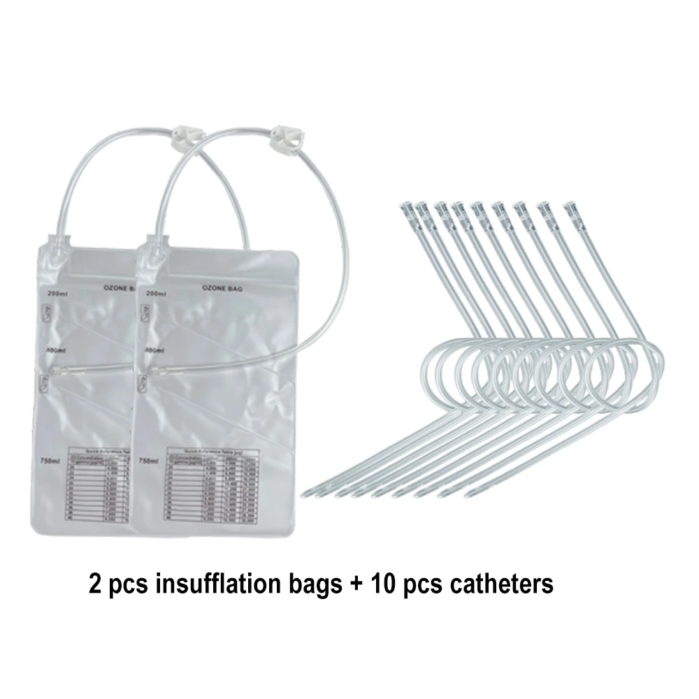 Precise Ozone Insufflation with Luer Lock Catheters & Bags