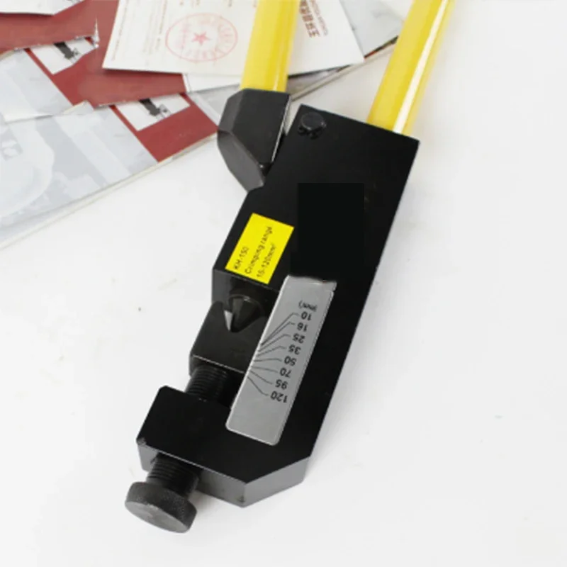 KH-150 Manual Crimping Pliers Mechanical Pressure Clamp Crimper Cable Wire Crimping Tool 10-120Mm Points Crimping Plier