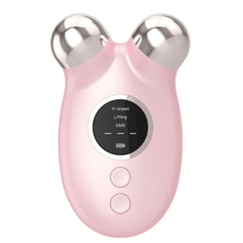 Dispositivo di bellezza a rulli Dispositivo di vibrazione a micro corrente transfrontaliera Dispositivo di bellezza domestico Dispositivo di bellezza per massaggio di sollevamento e serraggio 3D