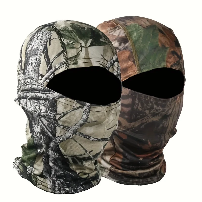 Balaclava Headgear Full Face Masks Sun Shield Face Cover Hoods For Men Women Hunting Sports Tactical Outdoor Camouflage Mask