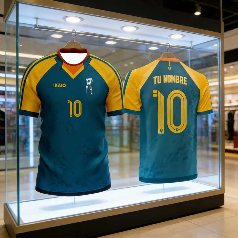 

2026 Best Seller Japan Soccer Anime Jersey Inazuma Eleven Kaio Clothes Sports Casual Breathable Quick-Drying Training Beachwear