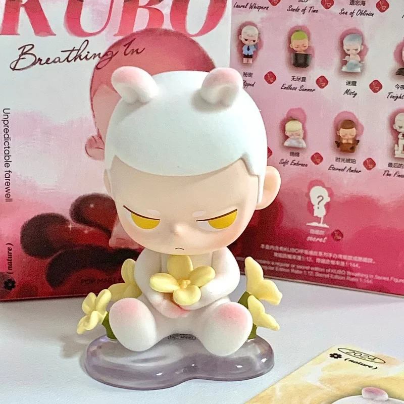Genuine Spot Popmart Kubo Breathing Sensor Series Blind Box Anime Character Figurine Desktop Decoration Ornament Surprise Gift view 3