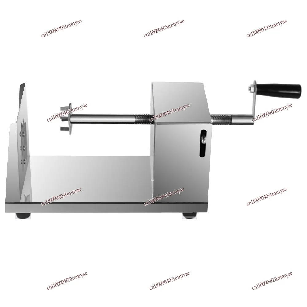 

Manual Potato Tower Machine, Commercial Slicer Stainless Steel Semi-automatic Stretching Hand-cranked Cyclone Tower Machine