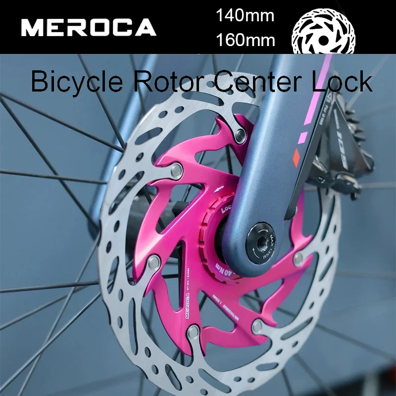 

Ротор дискового тормоза MEROCA с центральным замком, 140 мм, 160 мм, полый, техническое рассеивание тепла, MTB, дорожный велосипед, высокопроизводительный ротор тормозного диска