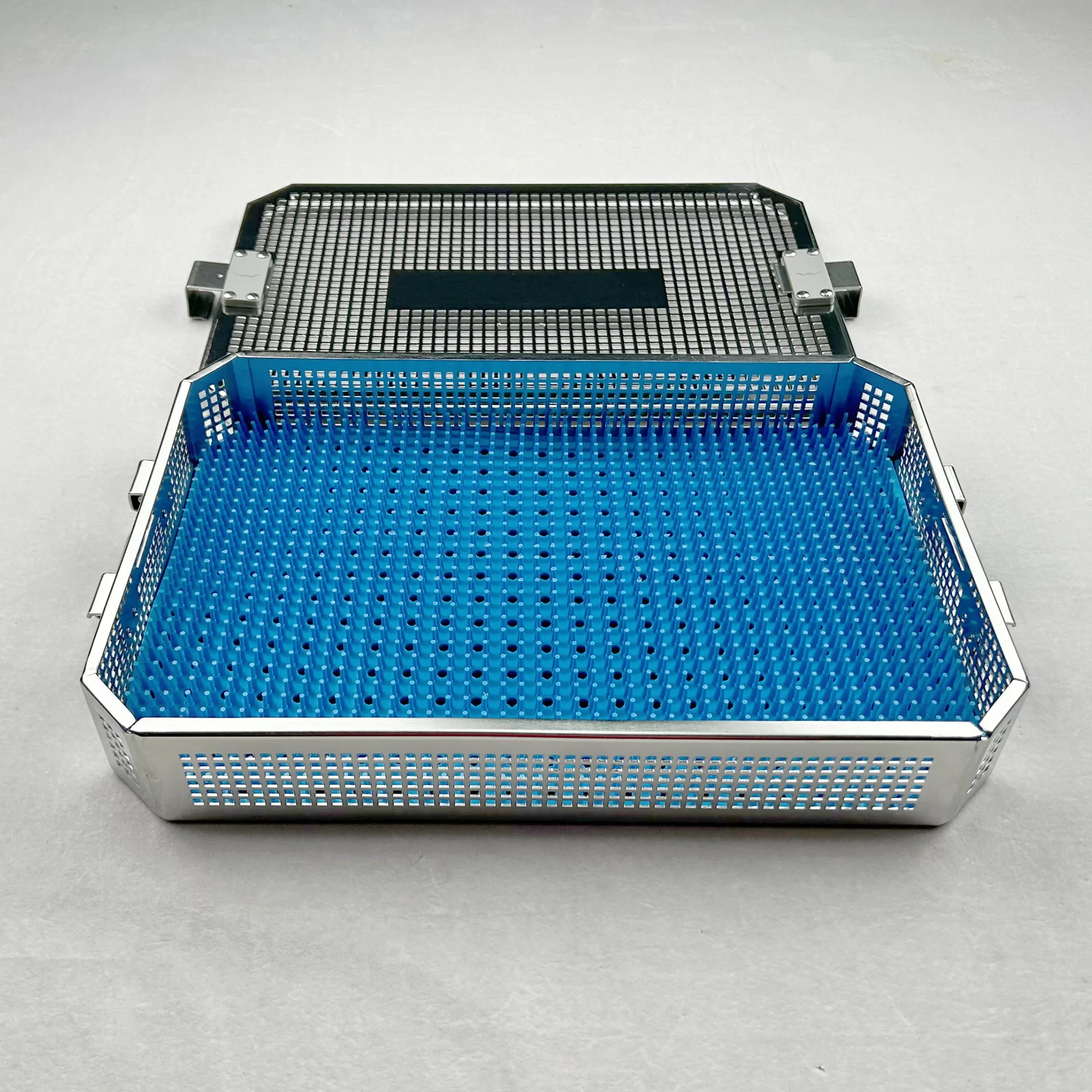 304 stainless steel sterilization box loading basket basket tray size 300 * 200 * 50mm