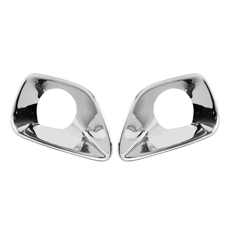 Bumper Fog Light Cover Fog Lamp Cover For Jeep Grand Cherokee 2011-2013 Chrome Fog Lamp Cover